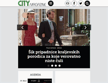 Tablet Screenshot of citymagazine.rs